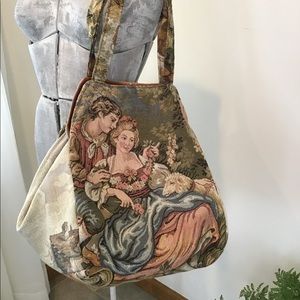 Tapestry Handbag Gypsy Wings TX Couples Children